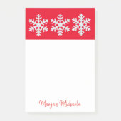 PERSONALISEERDE HOLIDAY Post-it notes (Voorkant)