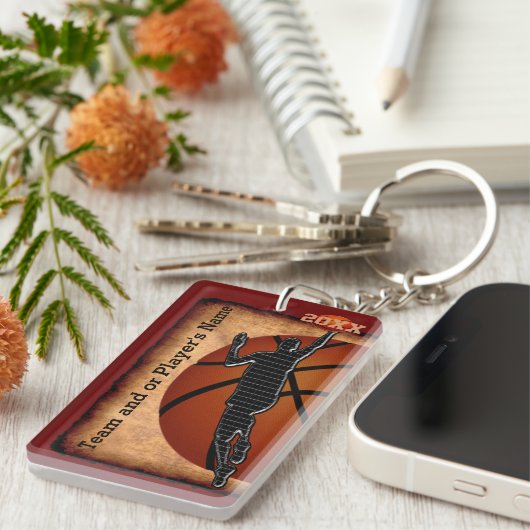 PERSONALISEERDE  honkbal Senior Night Ideeën Sleutelhanger (Voorkant Rechts)