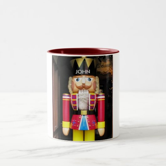 PERSONALISEERDE HOT CHOCOLAATE-MOK TWEEKLEURIGE KOFFIEMOK (Center)