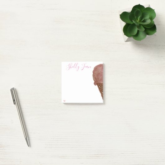 PERSONALISEERDE ICE CREAM Post-it notes (Kantoor)