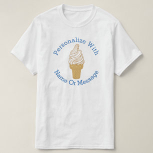 PERSONALISEERDE ijskap T-shirt