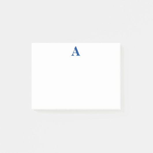PERSONALISEERDE INITIAAL Post-it notities Post-it® Notes (Voorkant)