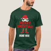 PERSONALISEERDE KERST T-Shirt (Voorkant)