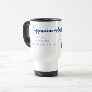 PERSONALISEERDE LOVE COFFEE ORDER EXPRESSO CAPPUCC REISBEKER