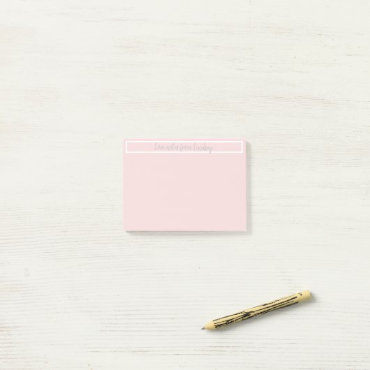 PERSONALISEERDE LOVE NOTES Post-it notes (Op bureau)