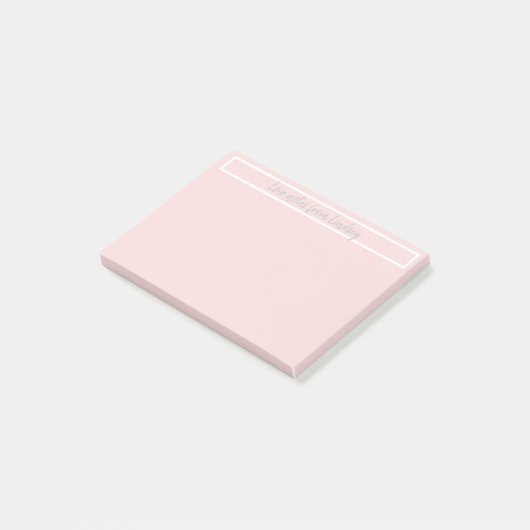 PERSONALISEERDE LOVE NOTES Post-it notes (Schuin)