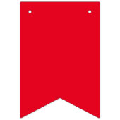 PERSONALISEERDE MERRY CHRISTMAS BANNER (Eerste vlag)