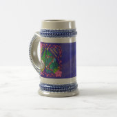 PERSONALISEERDE MERRY CHRISTMAS MET GNOME XMAS TRE BIERPUL (Voorkant links)