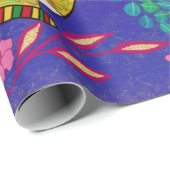 PERSONALISEERDE MERRY CHRISTMAS MET GNOME XMAS TRE CADEAUPAPIER (Rol Hoek)