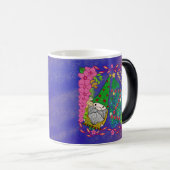 PERSONALISEERDE MERRY CHRISTMAS MET GNOME XMAS TRE MAGISCHE MOK (Voorkant rechts)