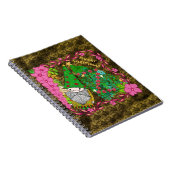 PERSONALISEERDE MERRY CHRISTMAS MET GNOME XMAS TRE NOTITIEBOEK (Rechterzijde)