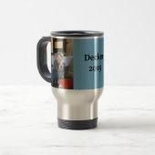 PERSONALISEERDE MUG MET 2 AFBEELDINGEN REISBEKER (Voorkant links)