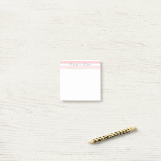 PERSONALISEERDE naam Post-it notities Post-it® Notes (Op bureau)