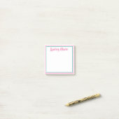 PERSONALISEERDE naam Post-it notities Post-it® Notes (Op bureau)