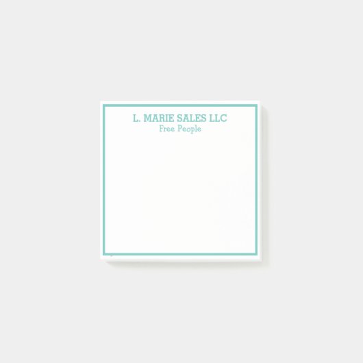 PERSONALISEERDE naam Post-it notities Post-it® Notes (Voorkant)