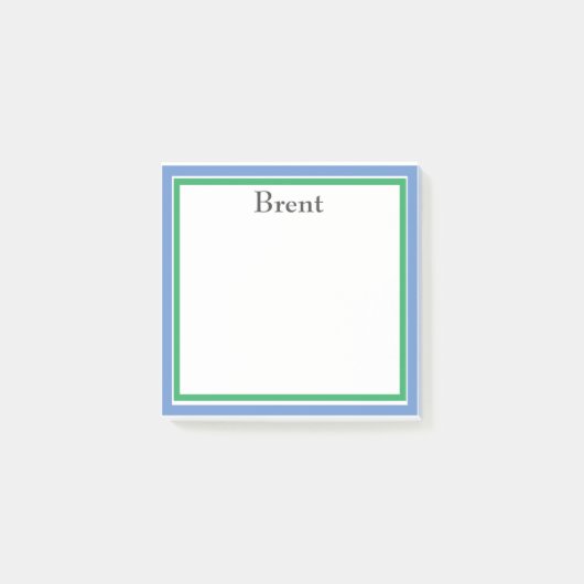 PERSONALISEERDE naamnotities Post-it® Notes (Voorkant)