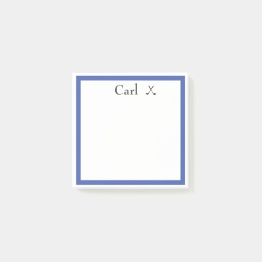 PERSONALISEERDE naamnotities Post-it® Notes (Voorkant)