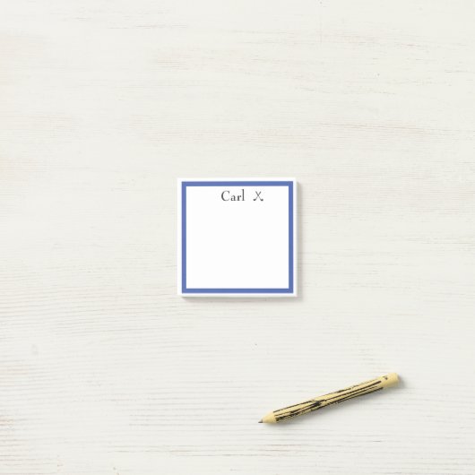 PERSONALISEERDE naamnotities Post-it® Notes (Op bureau)