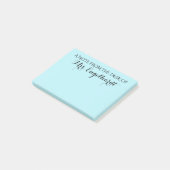 PERSONALISEERDE NOTEPAD POST-IT® NOTES (Schuin)