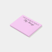 PERSONALISEERDE NOTEPAD POST-IT® NOTES (Schuin)