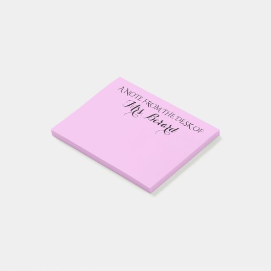 PERSONALISEERDE NOTEPAD POST-IT® NOTES (Schuin)