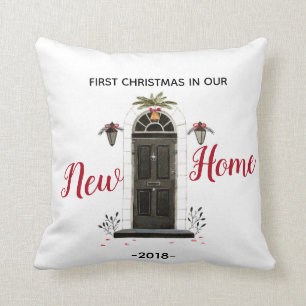 Personaliseerde Ons Nieuw Sierkussen van Kerstmis
