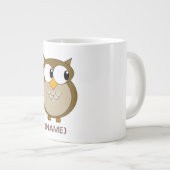 PERSONALISEERDE OWL Specialty-Mok Grote Koffiekop (Voorkant rechts)