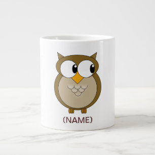 PERSONALISEERDE OWL Specialty-Mok Grote Koffiekop