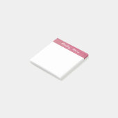 PERSONALISEERDE Post-it notes (Schuin)