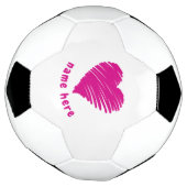 PERSONALISEERDE ROMANTISCHE LOVE IS ALS EEN ROOS VOETBAL (Gedraaid)