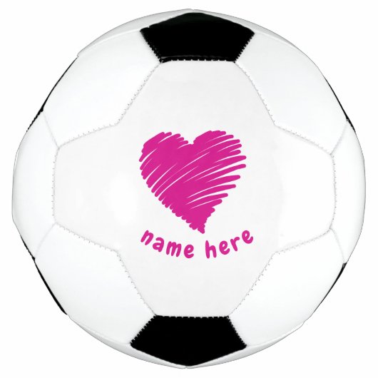 PERSONALISEERDE ROMANTISCHE LOVE IS ALS EEN ROOS VOETBAL (Voorkant)