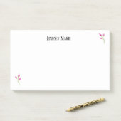 PERSONALISEERDE ROOS Post-it Opmerkingen Post-it® Notes (Op bureau)