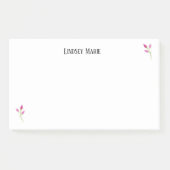 PERSONALISEERDE ROOS Post-it Opmerkingen Post-it® Notes (Voorkant)