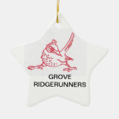 PERSONALISEERDE SCHOOLORGANEN KERAMISCH ORNAMENT (Voorkant)