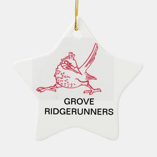 PERSONALISEERDE SCHOOLORGANEN KERAMISCH ORNAMENT (Voorkant)