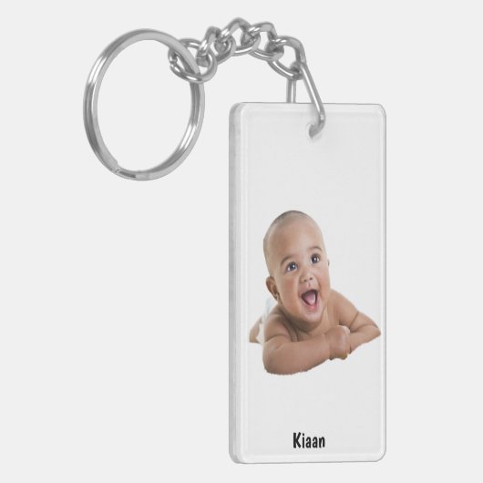 PERSONALISEERDE SLEUTELHANGER (Voorkant Links)