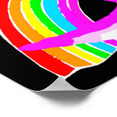 PERSONALISEERDE SPARKELLEADER-POSTER POSTER (Hoek)