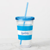 PERSONALISEERDE TUMBLER ACRYL DRINKBEKER (Achterkant)