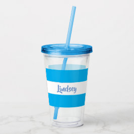 PERSONALISEERDE TUMBLER ACRYL DRINKBEKER