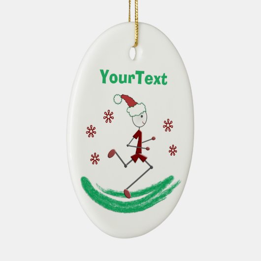 PERSONALISEERDE Vakantiemanager Keramisch Ornament (Rechts)