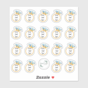 PERSONALISEERDE VERLOVING STICKERS