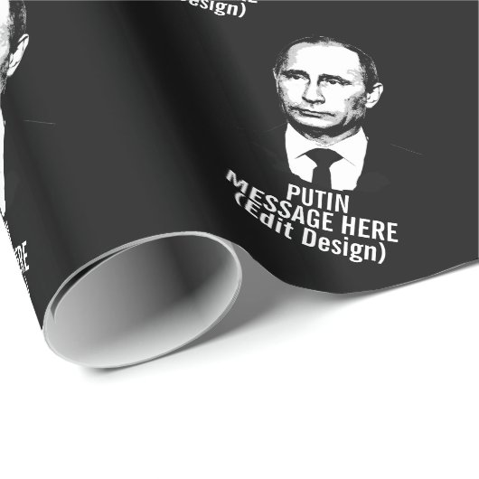 PERSONALISEERDE VLADIMIR PUTIN CADEAUPAPIER (Rol Hoek)