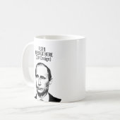 PERSONALISEERDE VLADIMIR PUTIN KOFFIEMOK (Voorkant links)