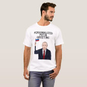 PERSONALISEERDE VLADIMIR PUTIN T-SHIRT (Voorkant volledig)