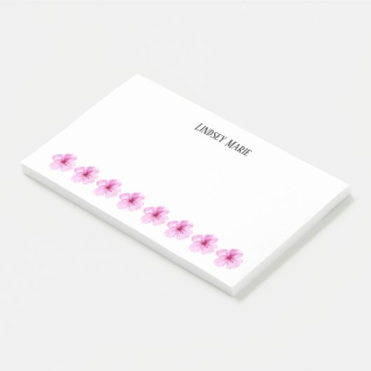 PERSONALISEERDE VLOEREN Opmerkingen Post-it® Notes (Schuin)