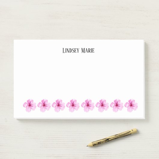 PERSONALISEERDE VLOEREN Opmerkingen Post-it® Notes (Op bureau)