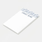 PERSONALISEERDE WATERVERF Post-it Opmerkingen Post-it® Notes (Schuin)