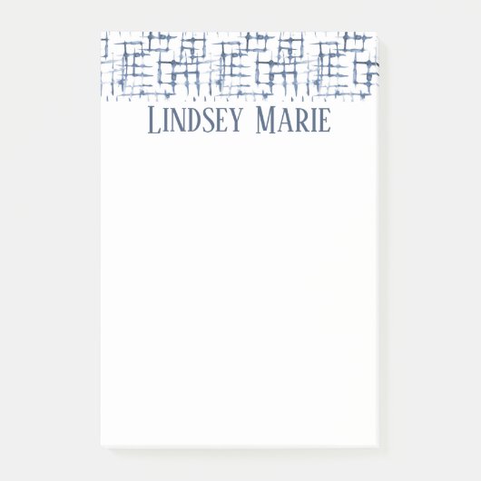 PERSONALISEERDE WATERVERF Post-it Opmerkingen Post-it® Notes (Voorkant)