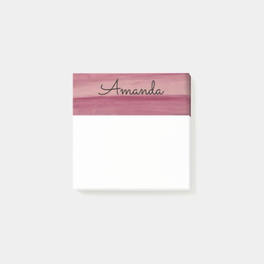PERSONALISEERDE WATERVERF Post-it Opmerkingen Post-it® Notes (Voorkant)