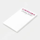 PERSONALISEERDE WATERVERF Post-it Opmerkingen Post-it® Notes (Schuin)